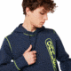 Oakley Overlock Pullover Hoodie - Mens, Foggy Blue, 2XL, 472545-6FB-XXL