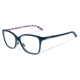 Oakley OX1126-0554 Finesse Eyeglass Frames, Blue/Magenta Stripes Frame