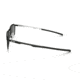 Oakley OX3186-0554 Conductor Eyeglass Frames, Satin Black/White Frame