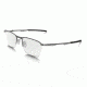 Oakley OX3187-0353 Conductor 0.5 Eyeglass Frames, Chrome Frame