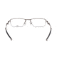 Oakley OX5113-0354 Lizard Eyeglass Frames, Brushed Chrome Frame