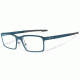 Oakley OX8038-0352 Milestone Eyeglass Frames, Blue Steel Frame