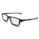 Oakley OX8039-0155 Chamfer Eyeglass Frames, Satin Black Frame