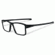 Oakley Chamfer 2 Single Vision Prescription Eyeglasses, Satin Black Frame, OX8040-0152SV