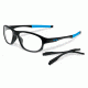 Oakley Crosslink Strike Bifocal Prescription Eyeglasses, Satin Black Frame, OX8048-0156BI