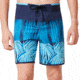 Oakley Palm Geometric Boardshort 19 in- Mens, Atol Blue Palm P, 34, 482566-99B-34