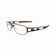 Oakley Paperclip 55mm Pewter Men's Bifocal Progressive Prescription Glasses  OX3114-0255