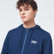 Oakley Patch Full Zip Hoodie - Mens, Universal Blue, 2XL, FOA400019-6ZZ-XXL
