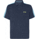 Oakley Perforated Solid Polo - Mens, Foggy Blue, Extra Large, 434399-6FB-XL
