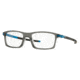 Oakley PITCHMAN OX8050 Eyeglass Frames 805012-55 - Polished Grey Smoke Frame, Clear Lenses