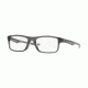 Oakley Plank 2.0 OX8081 Progressive Prescription Eyeglasses, 53mm, Polished Grey Smoke, OX8081-808106-53-PRO
