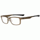 Oakley Plank 53mm Brushed Brown Eyeglass Frames w/ Blank Lenses 22-196