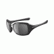 Oakley Necessity Sunglasses, Polished Black Frame, Grey Lens, Polarized OO9122-05