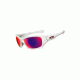 Oakley Pit Bull Sunglasses - Matte White Frame w/ OO Red Polarized Lenses OO9127-07