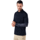 Oakley Polo Shirt Long Sleeve Printed Sleeve - Mens, Blackout, Medium, 434225-02E-M