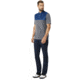 Oakley Polo Shirt Short Sleeve Color Block - Mens, Athletic Heather Grey, Large 434228-24G-L