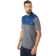 Oakley Polo Shirt Short Sleeve Color Block - Mens, Athletic Heather Grey, Large 434228-24G-L
