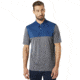 Oakley Polo Shirt Short Sleeve Color Block - Mens, Athletic Heather Grey, Large 434228-24G-L