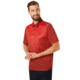 Oakley Polo Shirt Short Sleeve Striped Ellipse - Mens, Iron Red, Small, 434229-80U-S