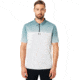 Oakley Polo Shirt Short Sleeve Sublimated Jacquard - Mens, Light Grey, Extra Large, 434222-202-XL