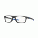Oakley POMMEL OX8127 Eyeglass Frames 812702-53 - Satin Grey Smoke Frame, Clear Lenses