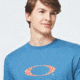 Oakley Pop Ellipse Short Sleeve Tee - Mens, Interstellar Blue, Large, FOA400056-6TR-L