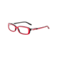 Oakley Premonition Single Vision Rx Eyeglasses, Size 50 - Red/Black Frame OX1061-0450