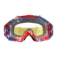 Oakley Proven MX Goggle, Red/Clear, OO7027-25