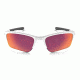 Oakley Quarter Jacket Sunglasses Polished White Frame, Prizm Baseball Out Lens-OO9200-09