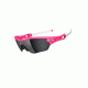 Oakley Radar Edge Sunglasses, Pink Lava Frame, Black Iridium Lens OO9184-09