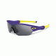 Oakley Radar Edge Sunglasses, Royalty Purple Frame, Black Iridium Lens OO9184-14