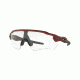 Oakley RADAR EV PATH OO9208 Progressive Prescription Sunglasses OO9208-920863-38 - Lens Diameter 38 mm, Frame Color Metallic Red