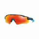 Oakley RADAR EV PATH OO9208 Progressive Prescription Sunglasses OO9208-920866-38 - Lens Diameter 38 mm, Frame Color Aero Grid Grey