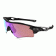 Oakley Radar Lock Sunglasses Polished Black Frame, Prizm Golf and Slate Iridium Lens-OO9181-42