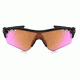 Oakley Radar Lock Sunglasses Polished Black Frame, Prizm Trail &amp; Clear Vented Lens-OO9181-41