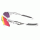 Oakley Radar Lock Sunglasses Polished White Frame, Prizm Road &amp; Persimmon Vented Lens-OO9181-40