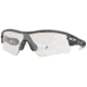 Oakley Radar Path Sunglasses 26-213-33 - Polished Grey Smoke Frame, Clr/blk Irid Photo Lenses
