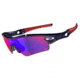 Oakley Radar Path Team USA Dark Blue Frame w/ +Red Iridium Lenses Sunglasses 24-302