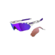 Oakley RADARLOCK EDGE OO9183 Sunglasses 918306-38 - Polished White Frame, Violet Iridium Vented Lenses
