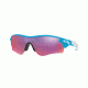Oakley RADARLOCK PATH A OO9206 Single Vision Prescription Sunglasses OO9206-920640-38 - Lens Diameter 38 mm, Frame Color Sky