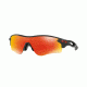 Oakley RADARLOCK PATH A OO9206 Single Vision Prescription Sunglasses, 38mm, Matte Black Ink, OO9206-920642-38-SV