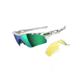 Oakley Radarlock Path Polished White Frame w/ Jade Iridium Lenses Men's Sunglasses OO9181-05