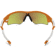 Oakley Radarlock Path Sunglasses Atomic Orange Frame, Fire Iridium &amp; Black Iridium Lens-OO9181-45