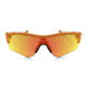 Oakley Radarlock Path Sunglasses Atomic Orange Frame, Fire Iridium &amp; Black Iridium Lens-OO9181-45