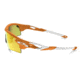 Oakley Radarlock Path Sunglasses Atomic Orange Frame, Fire Iridium &amp; Black Iridium Lens-OO9181-45