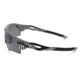 Oakley Radarlock Path Sunglasses Polished White Frame, Black Iridium Polarized &amp; Clear Lens-OO9181-44