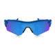 Oakley Radarlock Path Sunglasses Sky Blue Frame, Sapphire Iridium &amp; Black Iridium Lens-OO9181-46