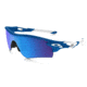 Oakley Radarlock Path Sunglasses Sky Blue Frame, Sapphire Iridium &amp; Black Iridium Lens-OO9181-46