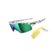 Oakley Radarlock Pitch Polished White Frame w/ Jade Iridium Lenses Men's Sunglasses OO9182-03