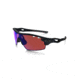 Oakley Radarlock Pitch Mens Sunglasses Carbon Fiber Frame, G30 and Slate Iridium Lens OO9182-14
